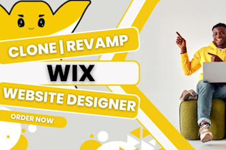 revamp wix website clone wix website edit wix website migrate wix website copy