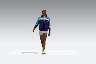 create realistic 3d clothing designs using clo3d or marvelous designer
