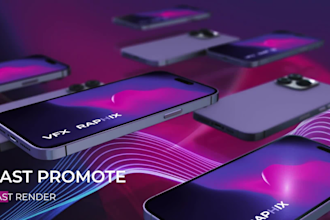 do stunning high quality app commercials and app promo video