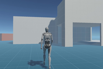 develop a 3d game prototype in unity