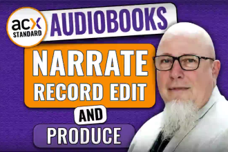 narrate and produce your audiobook to meet acx audible standards