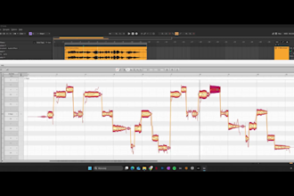 do manual pitch and time correction of your vocals