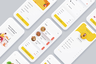 design any food app, ecommerce app or any app in figma