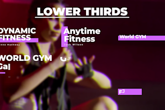 professionally edit your fitness and workout videos