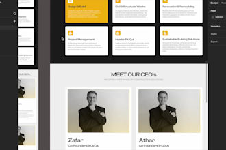 develop wordpress b2b landing page, b2c landing page