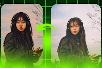 create custom pixel art portraits of using ai
