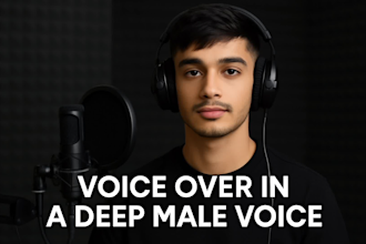 do voice over in hindi for facts,stories and more