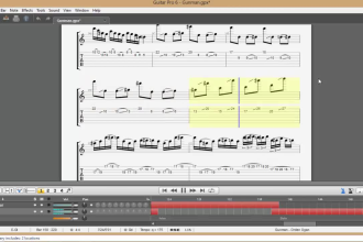 create guitar pro tab from any song you want