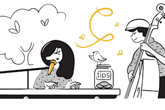 create custom illustrations in notion style for your website