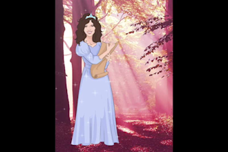 sing in the disney princess style