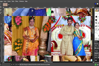 do a personalized photo mosaic collage for memorable gift