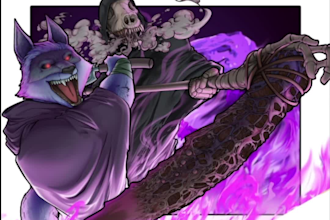 draw professional fan art, original character or nsfw