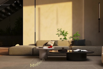 do photorealistic 3d interior design, architectural modeling, and vray rendering