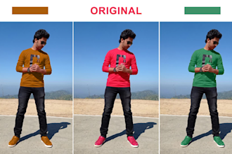 color change or recolor any image in photoshop