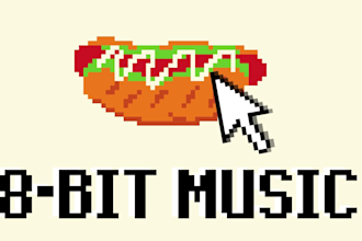 compose 8bit video game music , retro game soundtrack 1min
