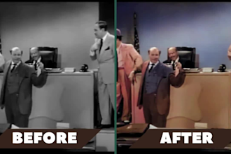 colorize black and white old videos,images and your memories