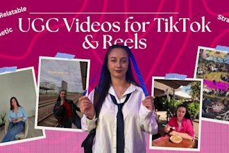 create aesthetic ugc videos for tiktok and instagram reels
