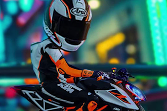 do professional photoshop cute bike manipulation