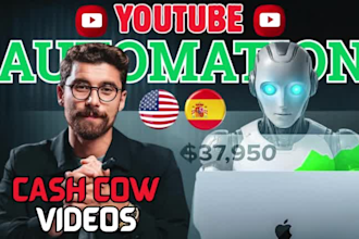 build automation faceless youtube cash cow channel, cashcow videos, viral niche