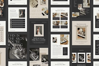 create digital flyers, cards and brochures in clickable PDF format