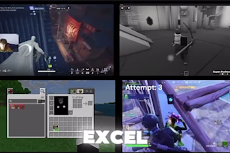 do funny gaming video editing for youtube and twitch