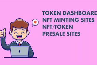 create responsive react web3 dapp for nft minting and nft marketplace