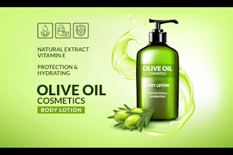 design eye catching  olive oil label professionally