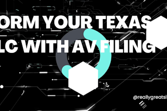 prepare and file a certificate of formation for your texas llc