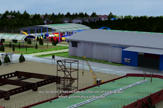 create health and safety induction video 3d animated