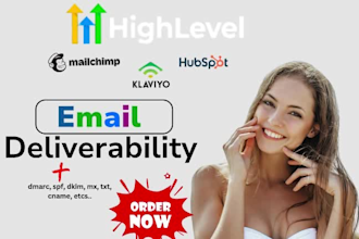 go highlevel email deliverability ghl email dmarc spf dkim gohighlevel dns setup