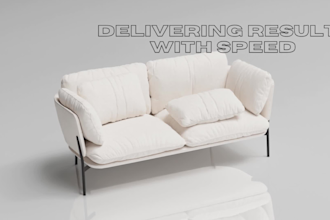 do 3d product modeling and realistic rendering for you