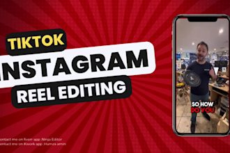 edit instagram reels with caption and graphics