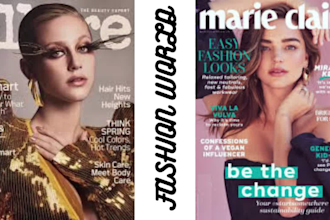 design amazing fashion magazine cover fashion video publish article or interview