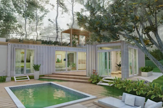 design and render your shipping container home, villa, shop, or office