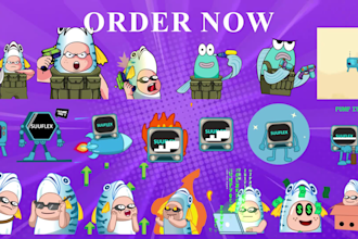 creative animated stickers tailored for whatsapp and telegram