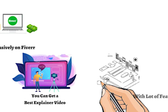 create business doodle whiteboard explainer video