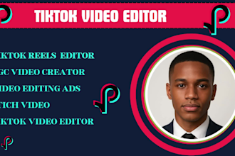 do tiktok video editing youtube shorts instagram reels tiktok editor ugc video