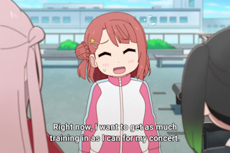 2d anime animation, 2d animated music video, japanese anime style, 2d animation