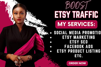 do etsy shop promotion, etsy marketing, etsy seo to boost etsy sales