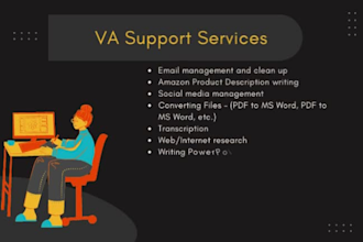 be your administrator, virtual or personal assistant