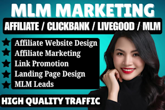 promote your mlm affiliate link, affiliate marketing, livegood, mlm promotion