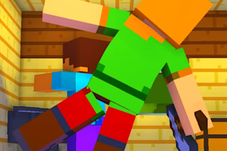 create funny minecraft short animation with low budget