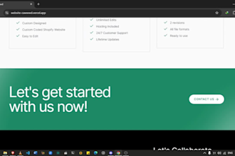 build full stack saas web application
