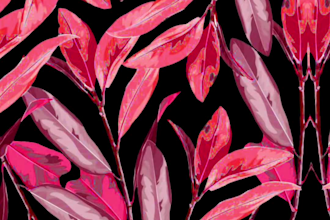 make pattern design for fabric printing
