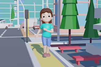create 3d model using blender
