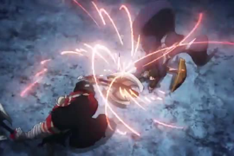 create custom high quality 2d anime japanese fighting animation video