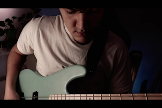record professional bass for your alt rock or indie song