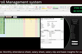 manage your payroll in microsoft excel