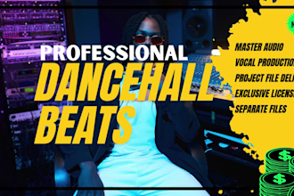 produce custom afrobeat, amapiano, and dancehall beat