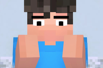 do a high quality animacion minecraft